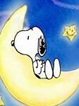 pic for snoopy on moon
